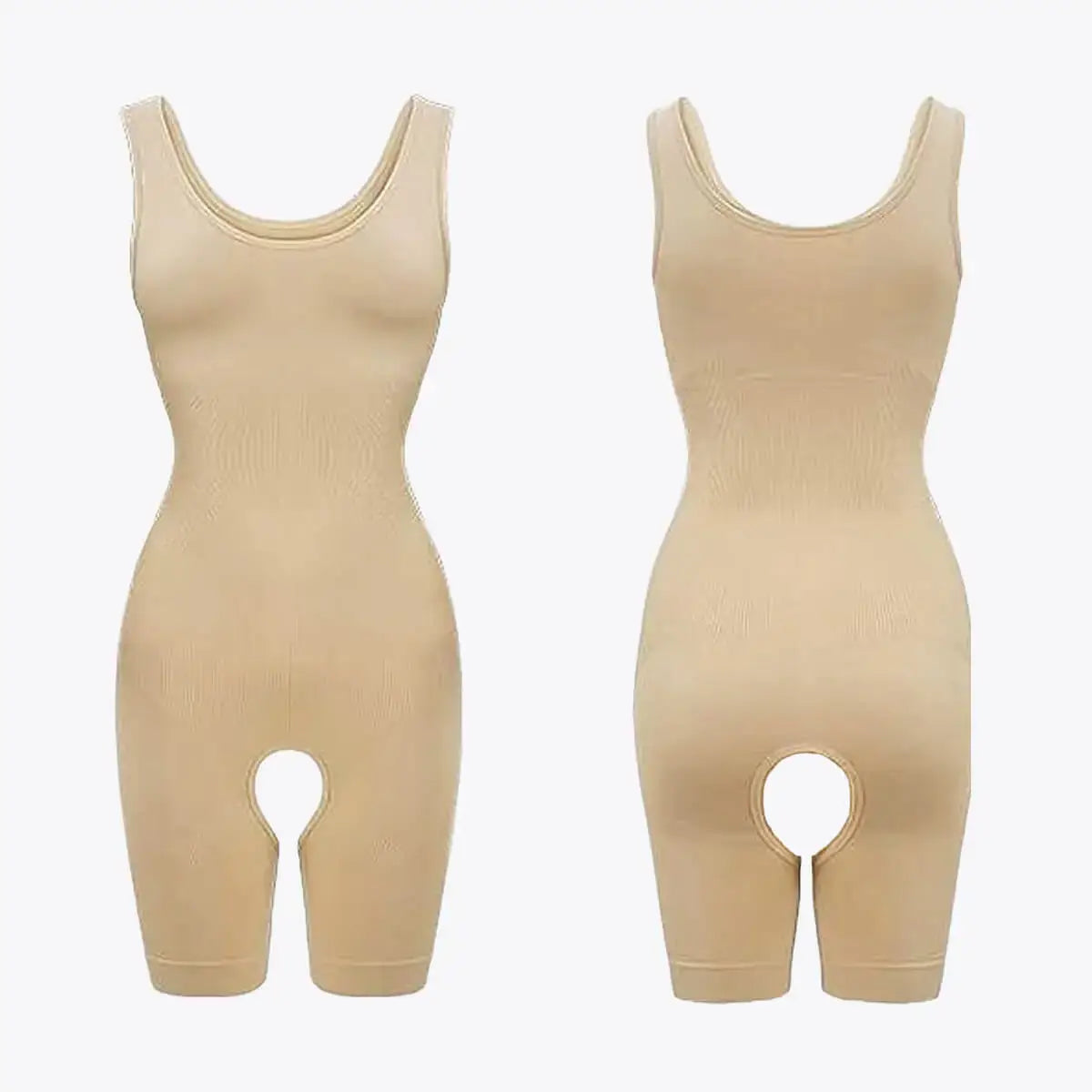 Bodysuit Modelator cu Șort BELNIA – TotalComfort, Push-Up & Compresie Zonală