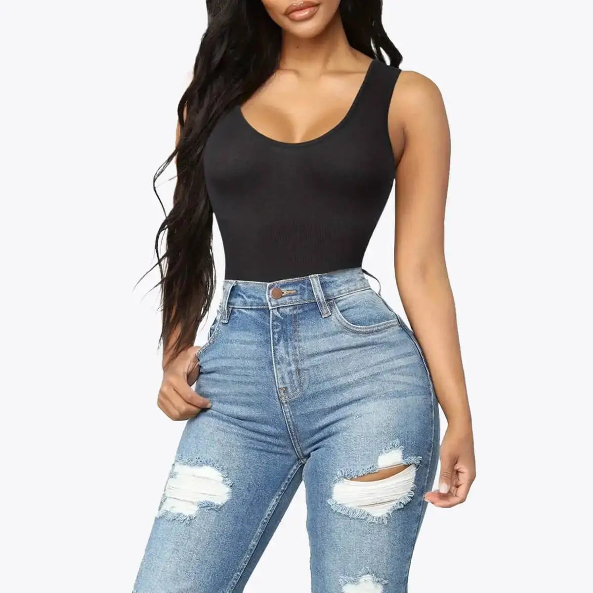 Bodysuit Modelator cu Șort BELNIA – TotalComfort, Push-Up & Compresie Zonală
