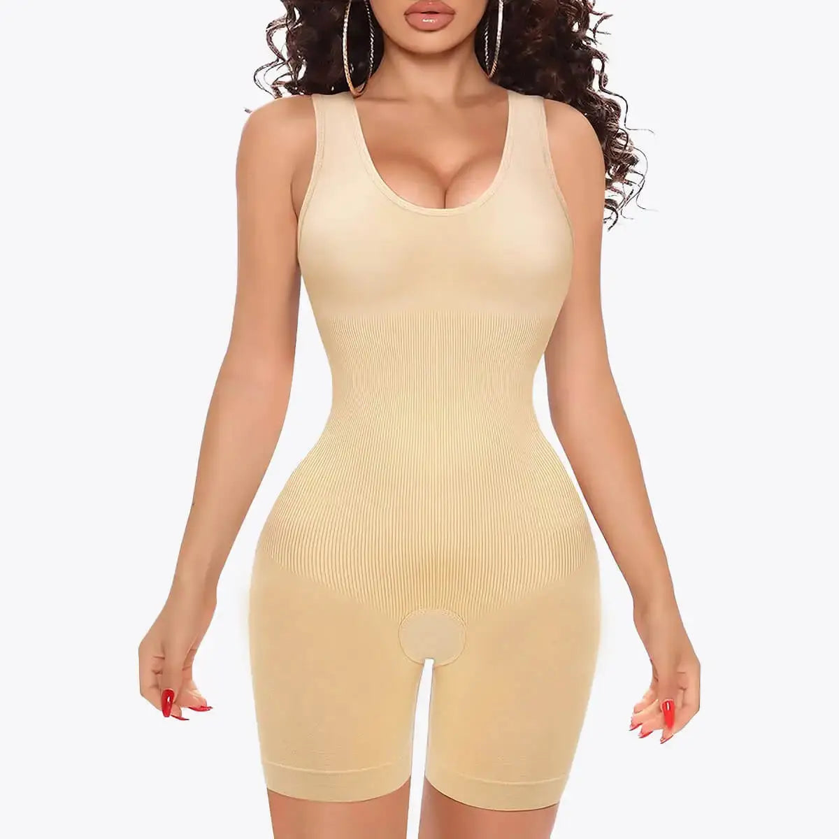 Bodysuit Modelator cu Șort BELNIA – TotalComfort, Push-Up & Compresie Zonală