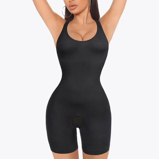 Bodysuit Modelator cu Șort BELNIA – TotalComfort, Push-Up & Compresie Zonală