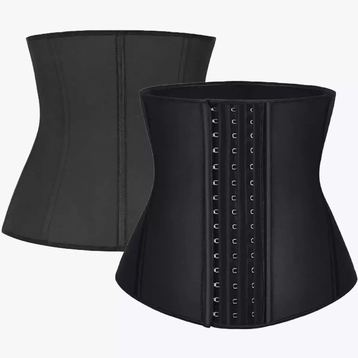 Waist Trainer Corset – Adjustable 3-Row Closure, Strong Compression