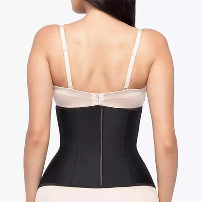 Waist Trainer Corset – Adjustable 3-Row Closure, Strong Compression