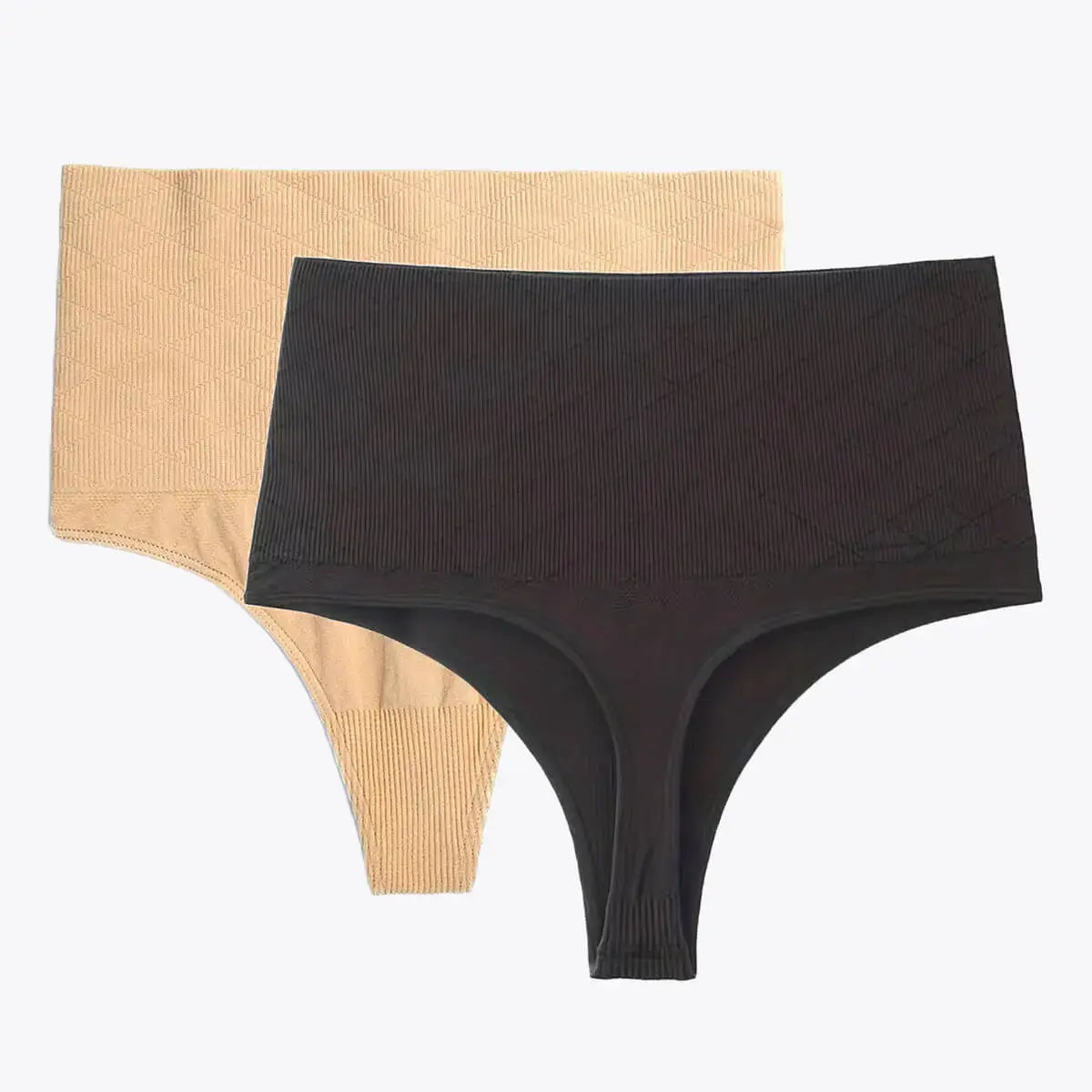 2 buc Lenjerie Modelatoare Tanga Belinia – Talie Medie, Confort Zilnic