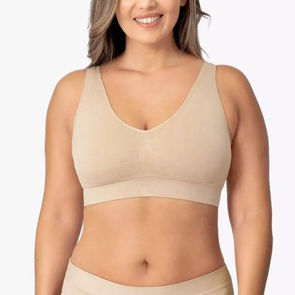 Wire-Free Shaping Bra – Seamless, Push-Up, Everyday Comfort