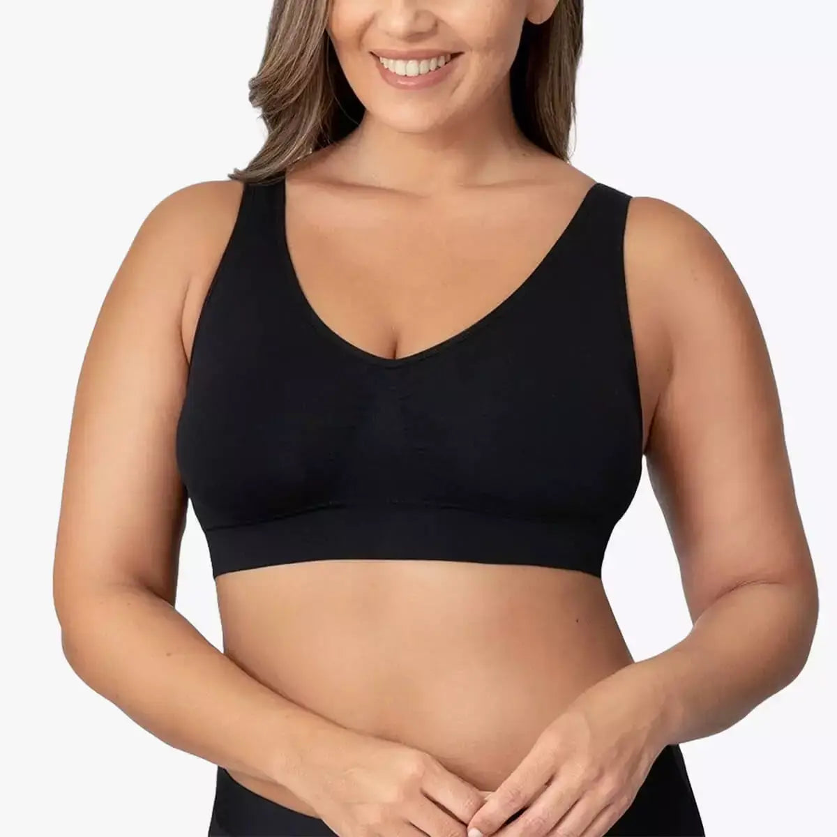 Wire-Free Shaping Bra – Seamless, Push-Up, Everyday Comfort