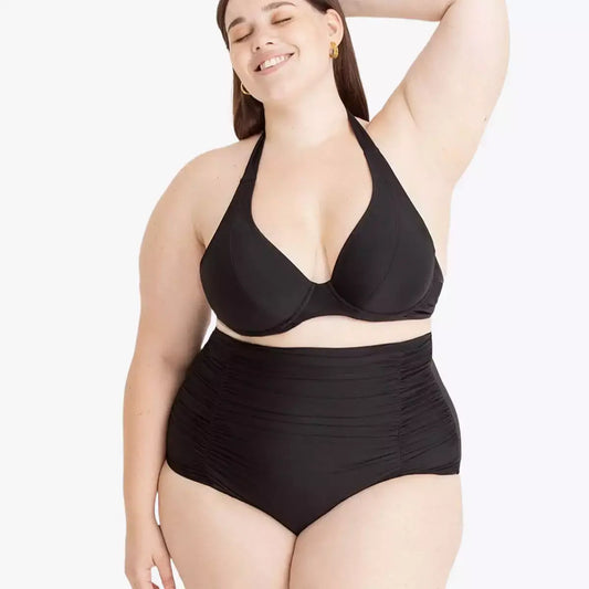 Halter Neck Bikini Shaping Bra – Wire Support Swim Top