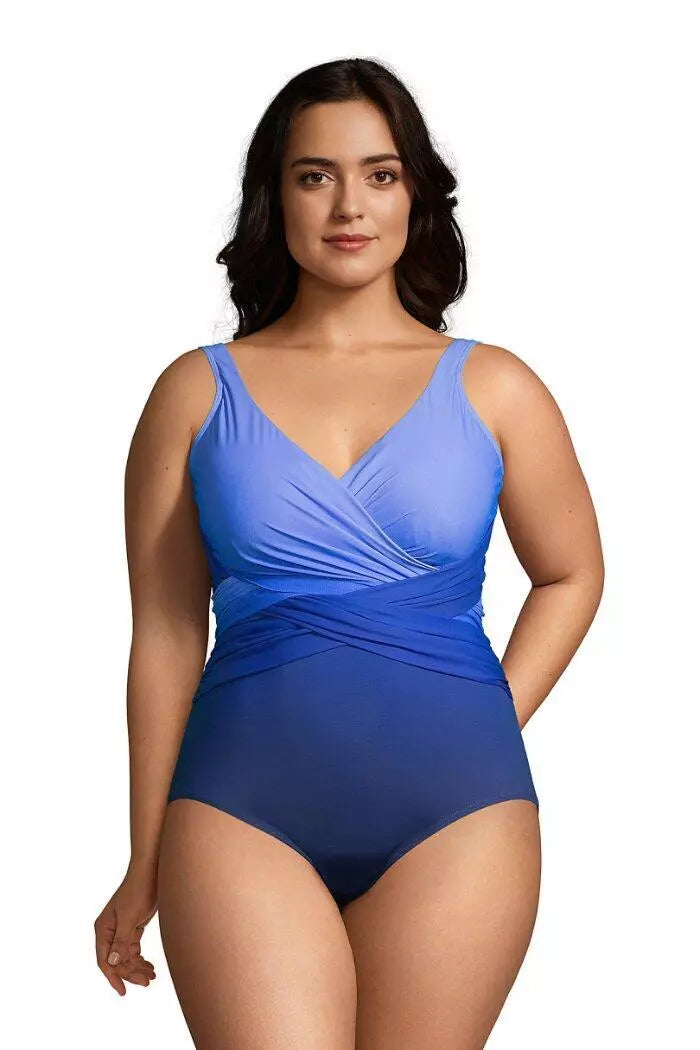 Costum de Baie Modelator Femei – Decolteu în V, Talie Subțiată