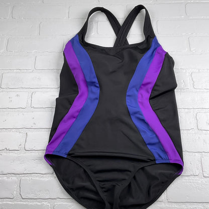 Costum de Baie Sportiv Femei – Model Colorblock